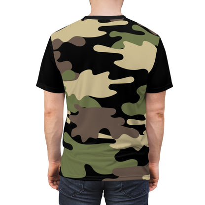 Men's Cut & Sew Tee - DBDU Camo Opt.2