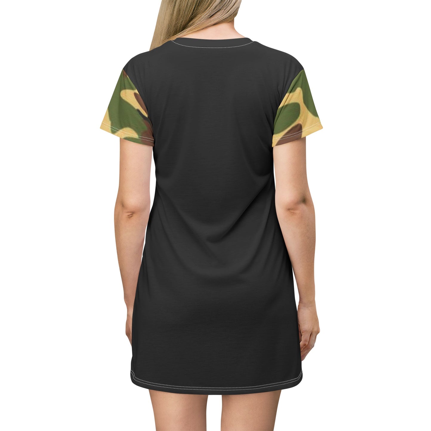 T-Shirt Dress - DPM Camo - Opt.3 Black