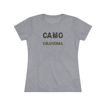 Camo Grandma - Women's Triblend Tee Opt.2