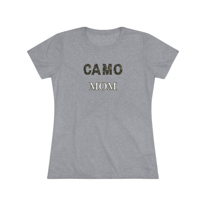 Camo Mom - Women's Triblend Tee