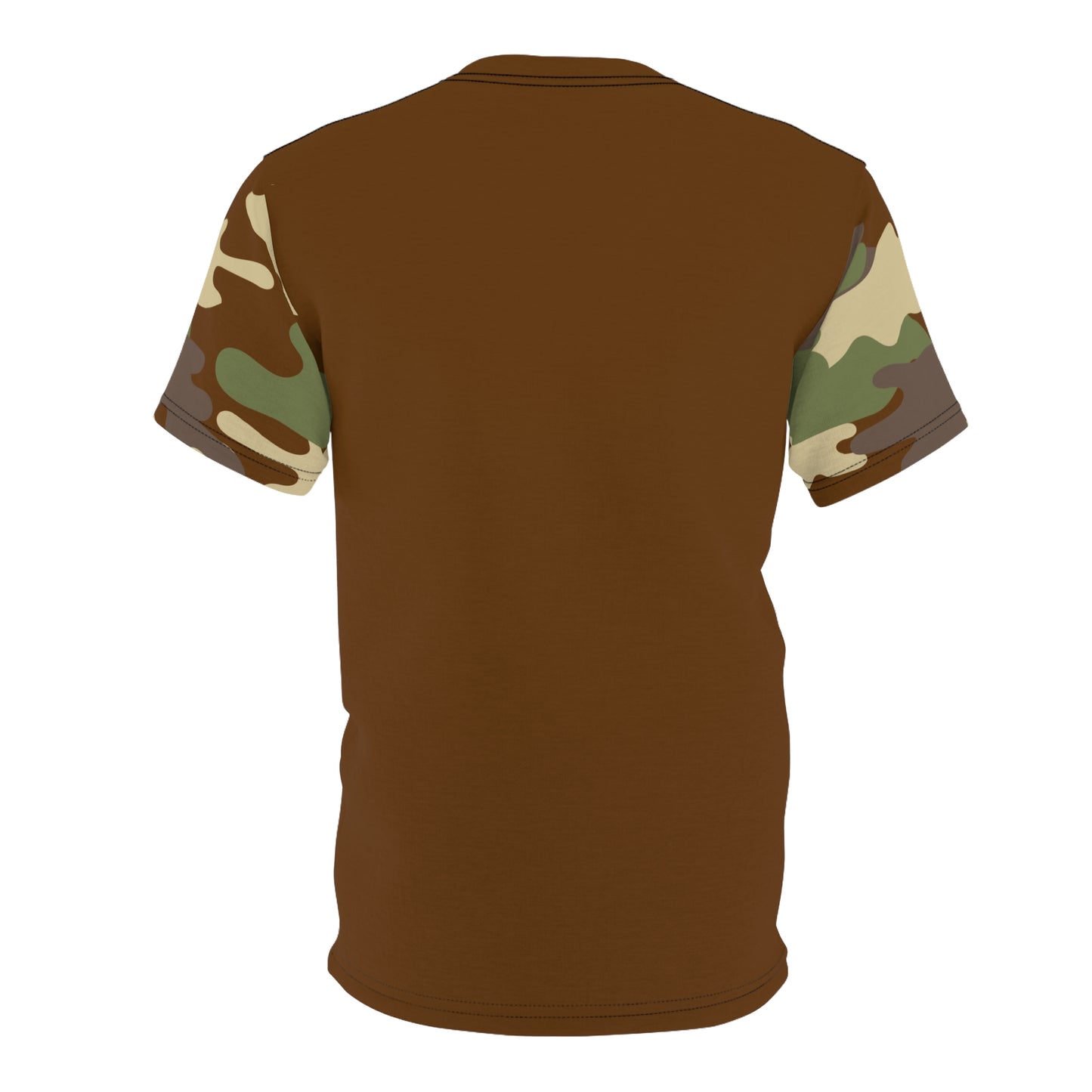 Men's Cut & Sew Tee - DBDU Camo Opt.3 GRY/BRN