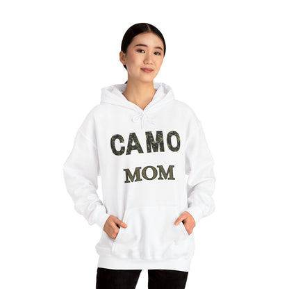 Camo Mom-  Heavy Blend Hoodie