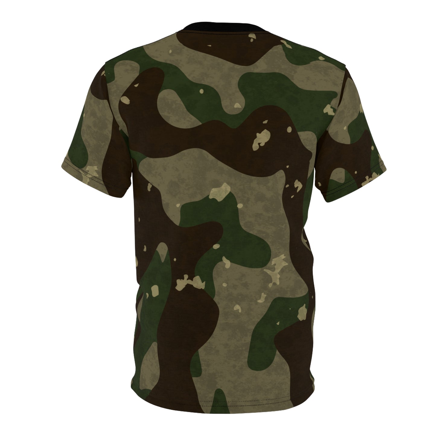 Men's Cut & Sew Tee - M81 Woodland Camo