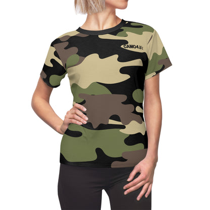 Women's Cut & Sew Tee - DBDU Camo - Opt.2