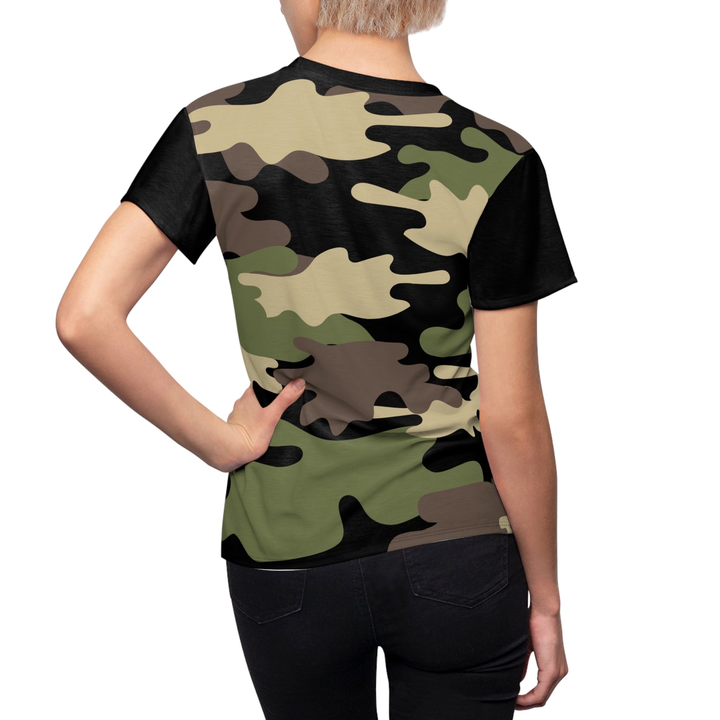 Women's Cut & Sew Tee - DBDU Camo