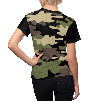 Women's Cut & Sew Tee - DBDU Camo