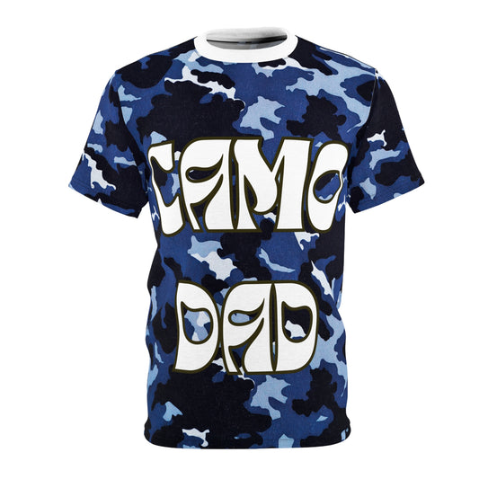 Camo Dad BLU/CAMO Tee