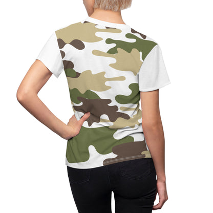 Women's Cut & Sew Tee - DBDU Camo