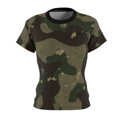 Women's Cut & Sew Tee - Duck M81 Woodland Opt.2