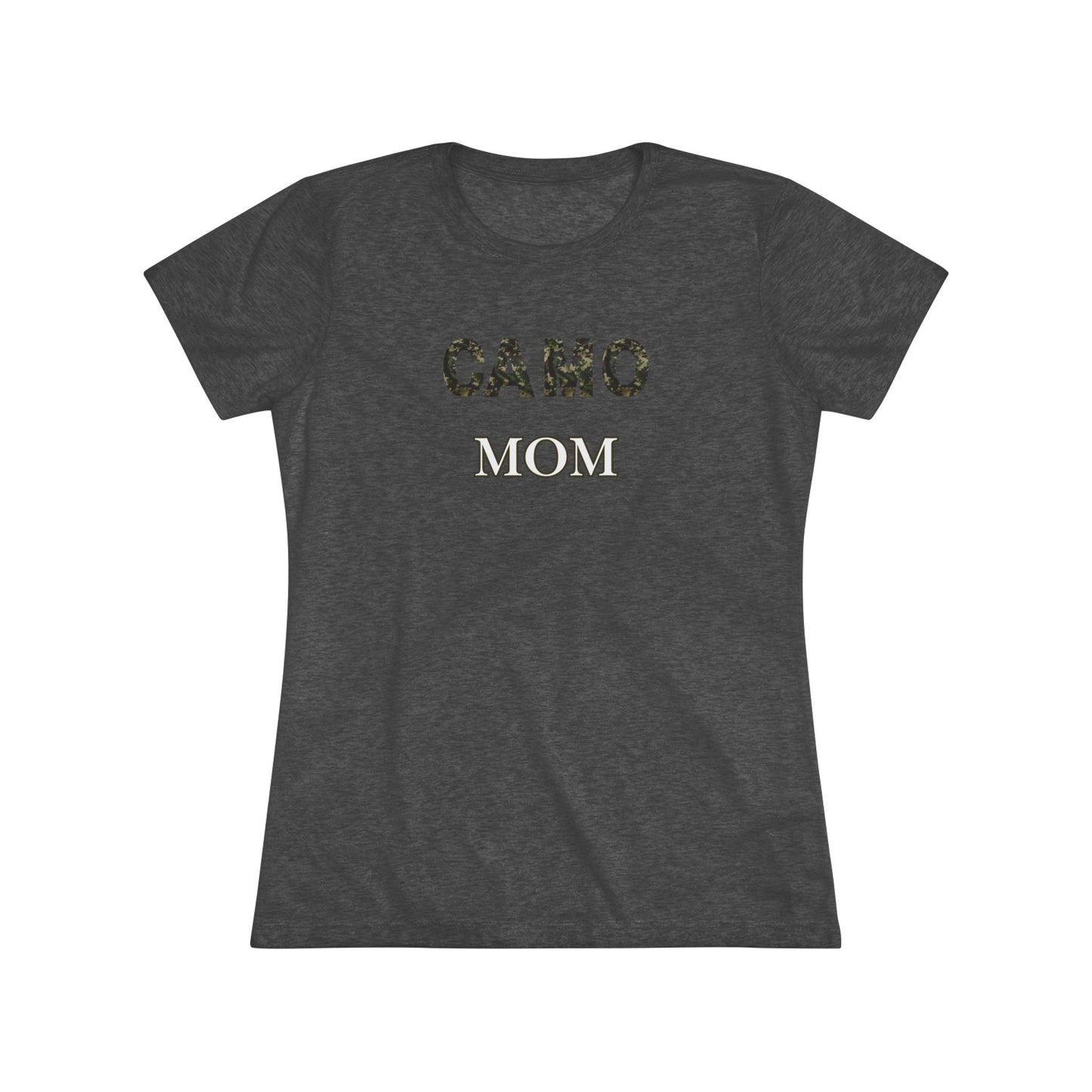 Camo Mom - Women's Triblend Tee