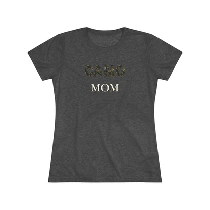 Camo Mom - Women's Triblend Tee