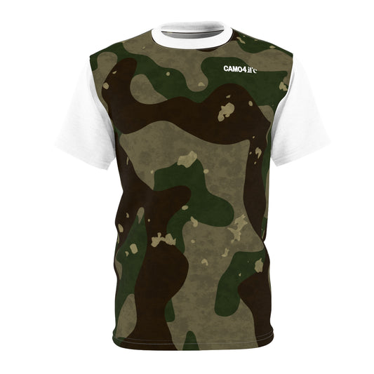 Men's Cut & Sew Tee - M81 Woodland Camo Opt.2