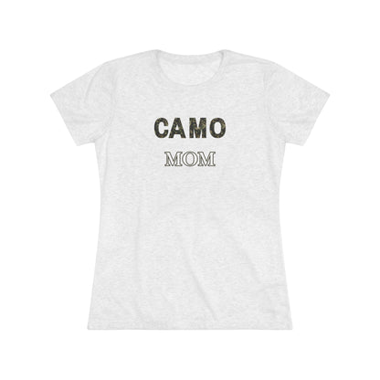 Camo Mom - Women's Triblend Tee