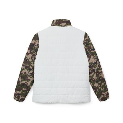 Women’s Puffer Jacket - Digital Woodland Camo - Opt.4