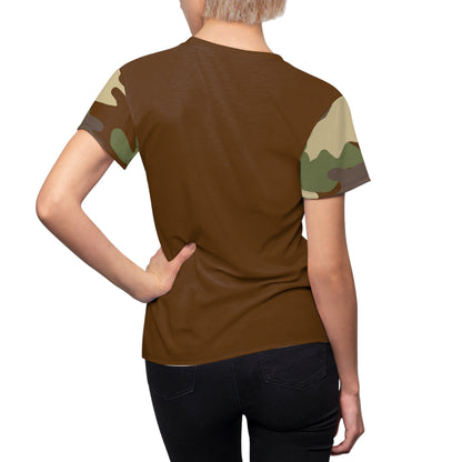 Women's Cut & Sew Tee - DBDU Camo - Opt.3 Gray