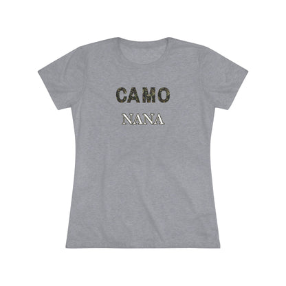 Camo Nana - Women's Triblend Tee