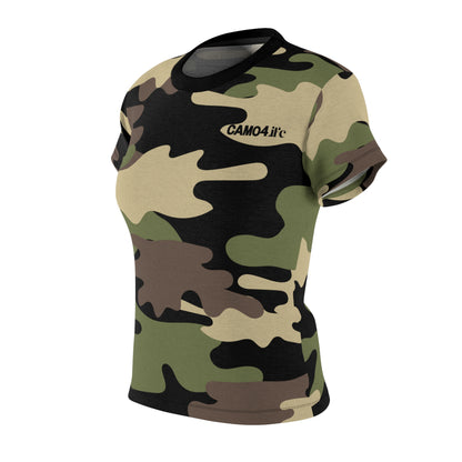 Women's Cut & Sew Tee - DBDU Camo - Opt.2