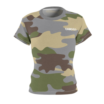 Women's Cut & Sew Tee - DBDU Camo - Opt.2 Gray