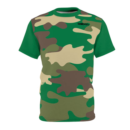 Men's Cut & Sew Tee - DBDU Camo Opt.2 GRN