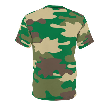 Men's Cut & Sew Tee - DBDU Camo GRN