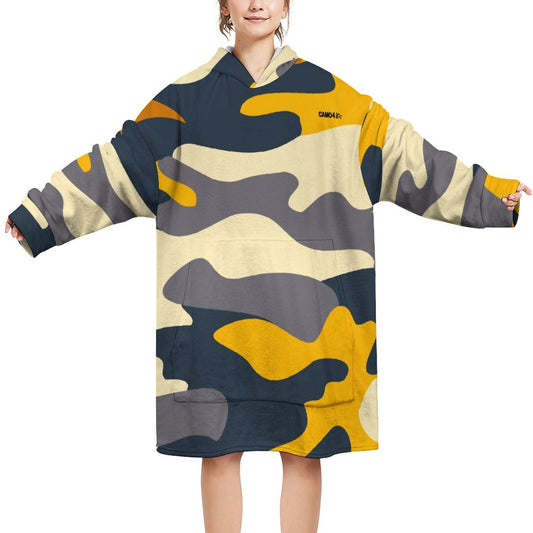 Oversize Hoodie - Street Camo