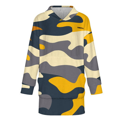 Oversize Hoodie - Street Camo