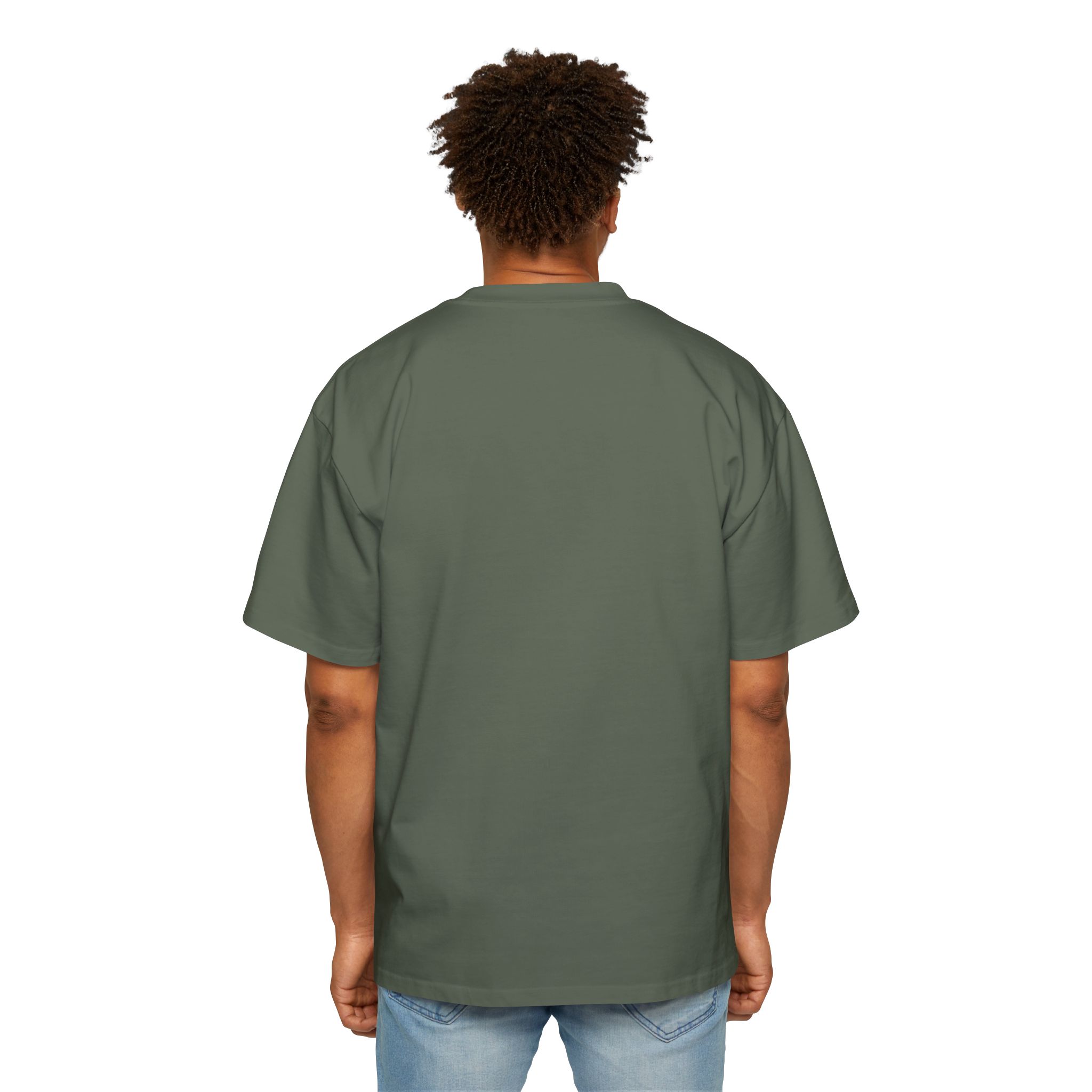 Men's Oversized Tee - Inhale the Good Shit, - Image 15