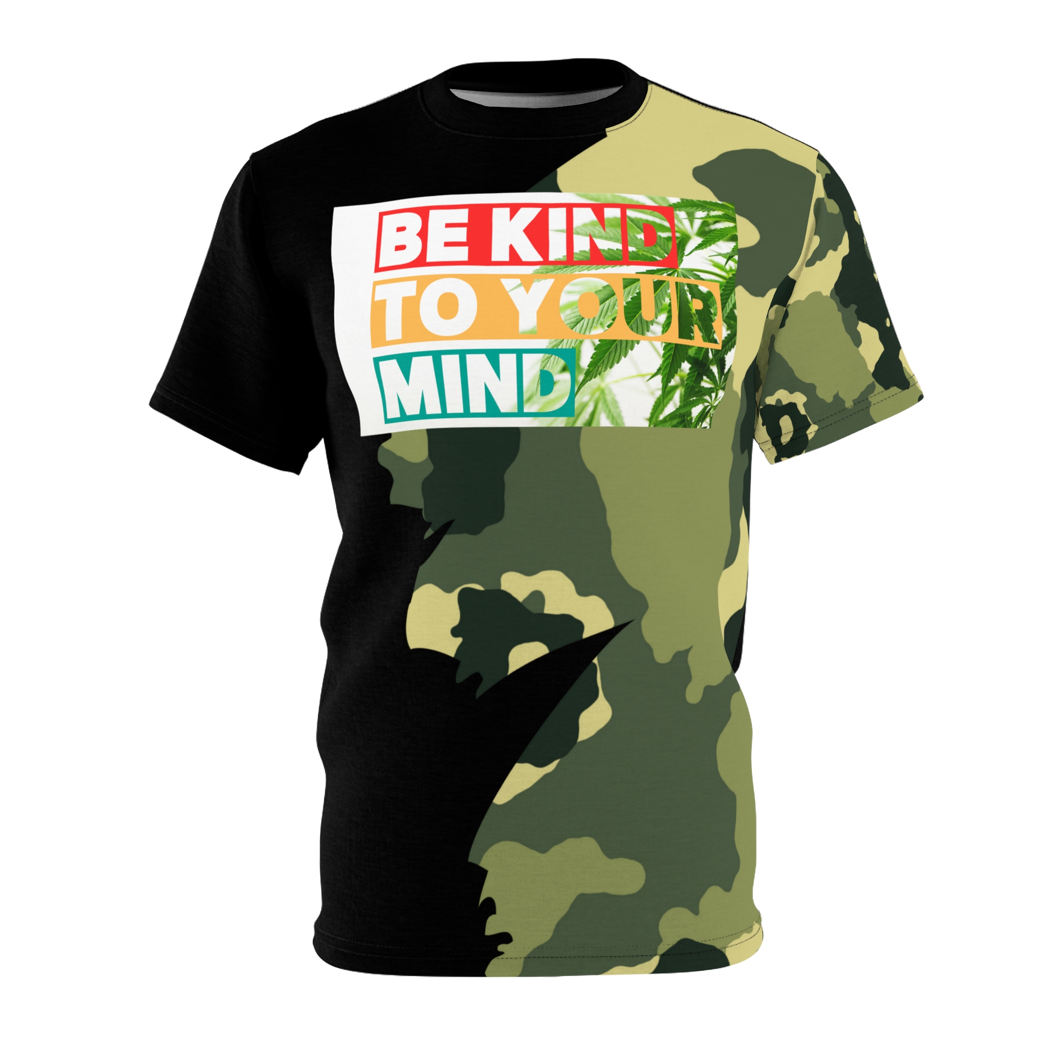 Unisex DPM Camo Tee - Be Kind To Your Mind - Image 5