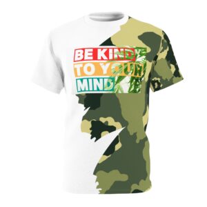 Unisex DPM Camo Tee - Be Kind To Your Mind
