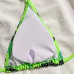 Neon Green Camo Micro Bikini
