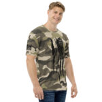 Camo Men’s t-shirt – USA Flag