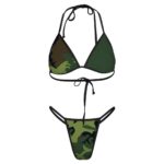 Vietnam Camo Thong Bikini