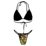 Jungle Camo Bottom – Solid Top