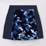Women’s Tennis Skort with Pockets DPM95 Camo 3