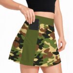 Women’s DPM95 Camo Tennis Skirt with Pockets