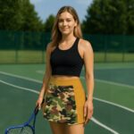 Women’s DPM95 Camo Tennis Skirt with Pockets