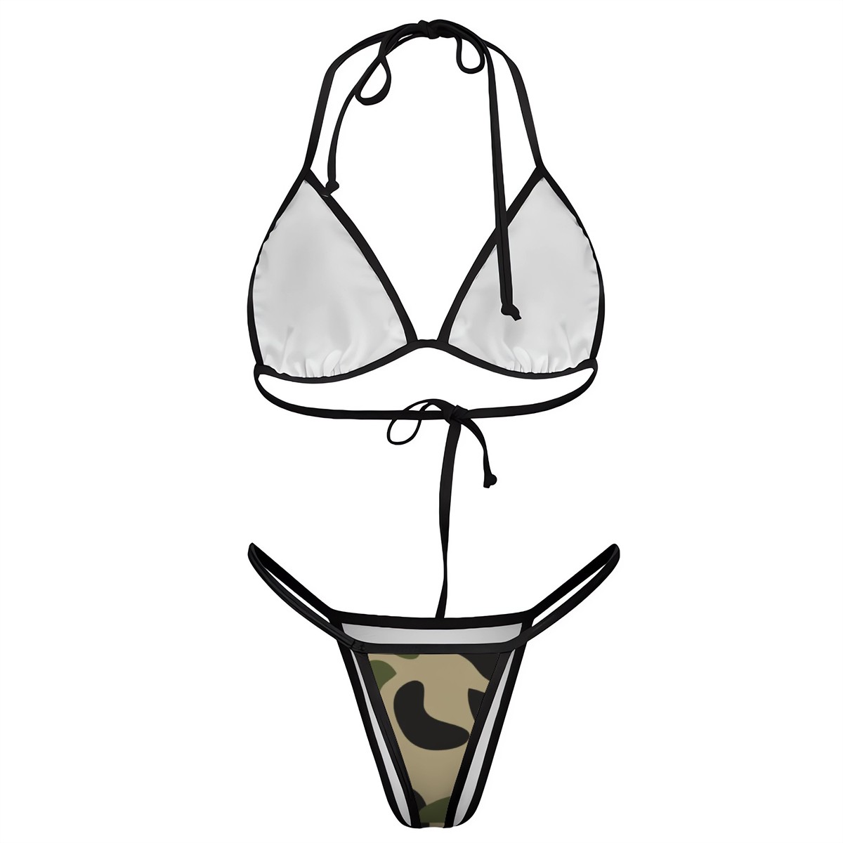 Duck Hunter Camo Thong Bikini - Image 12
