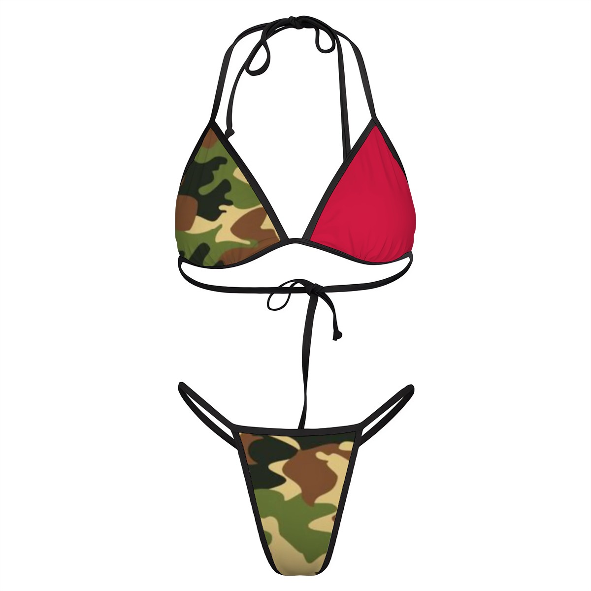 Thong Bikini Customized Services DPM95 Camo - Image 2