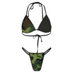 Vietnam Camo Thong Bikini
