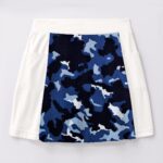 Women’s Tennis Skort with Pockets DPM95 Camo 3