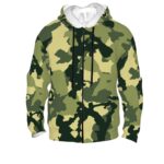 Taz 90 Camo Style – Men’s Zip-Up Hoodie
