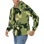 Taz 90 Camo Style – Men’s Zip-Up Hoodie