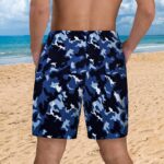 Urban Navy Camo – Men’s Swim Shorts