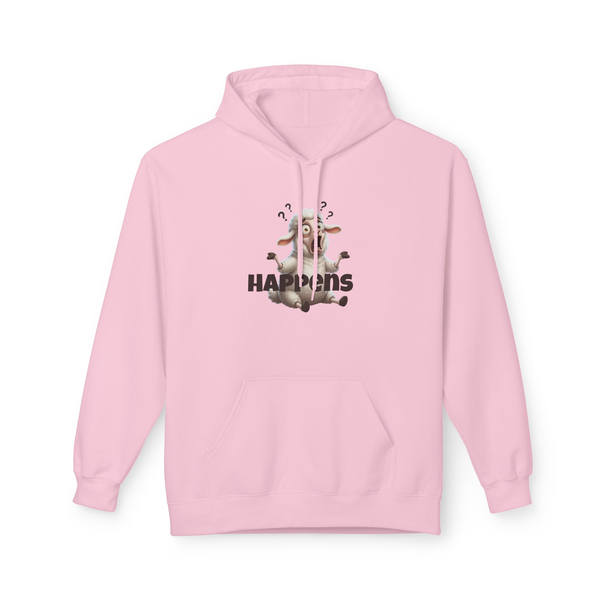 Copy of Unisex Fleece Pullover Hoodie - Funny Sheep Happens - Image 41