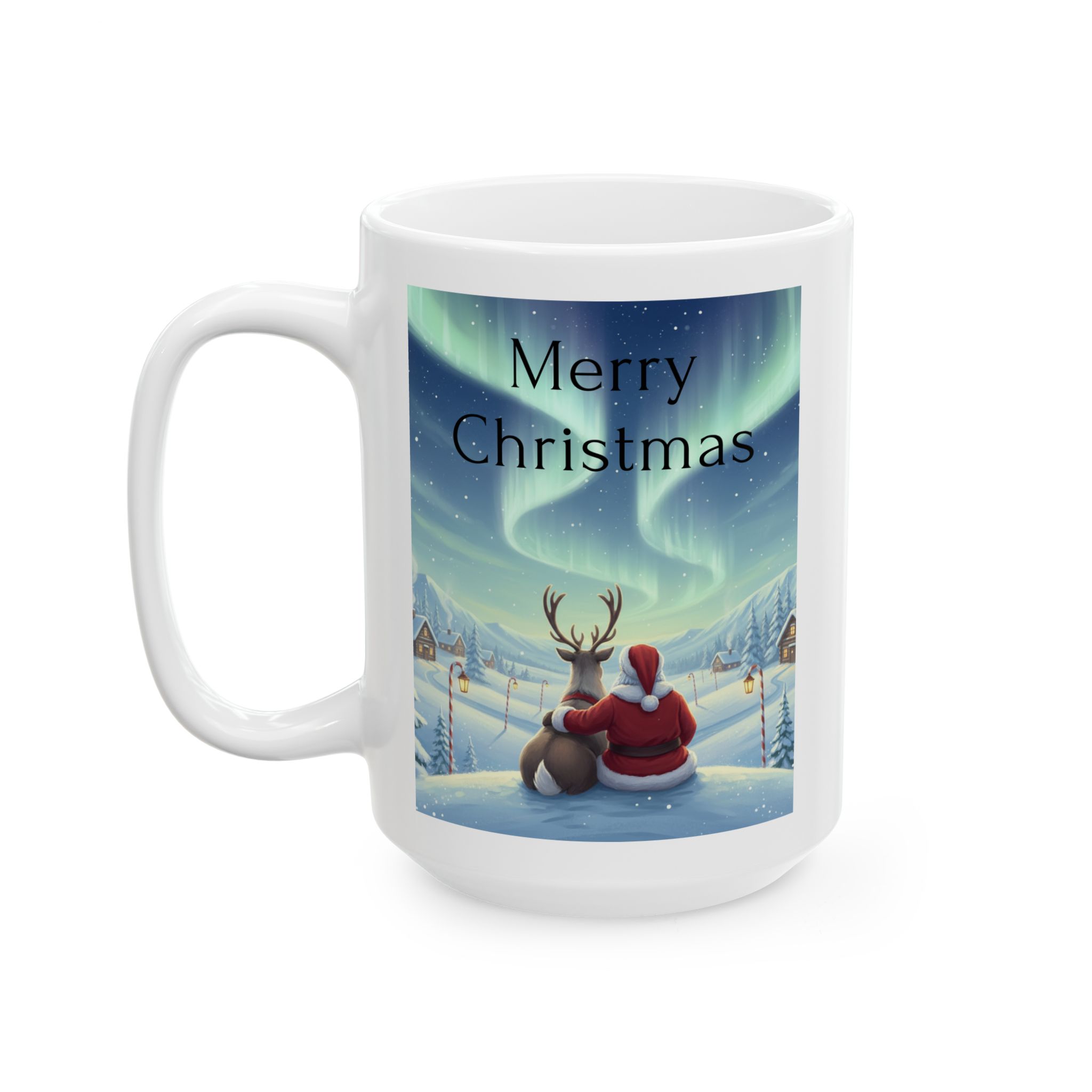 Merry Christmas Santa & Rudolph Mug|Santa|Rudolph|Christmas Mugs - Image 7