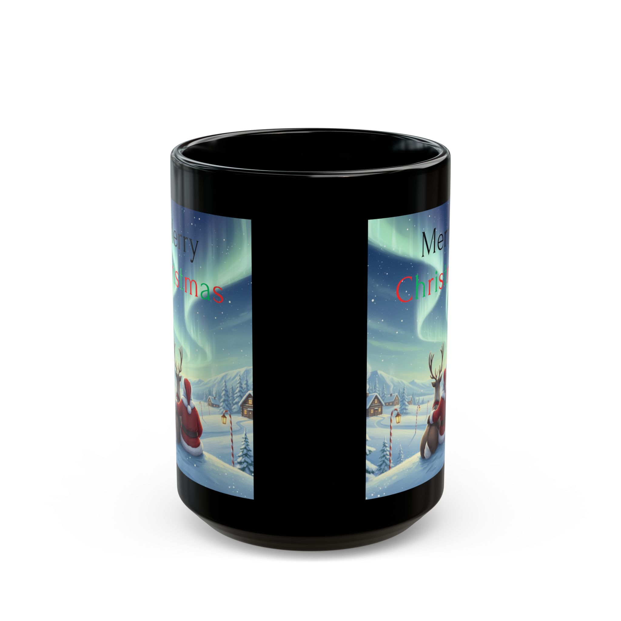 Merry Christmas Santa & Rudolph Mug ver.2|Mugs|Santa|Rudolph|Christmas Mugs - Image 5