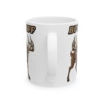Humorous Ceramic Mug – Buck OFF!