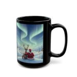 Cusomizable Santa & Rudolph Mug