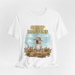 Shocked Sheep Comedy Tee