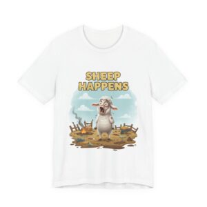 Shocked Sheep Comedy Tee